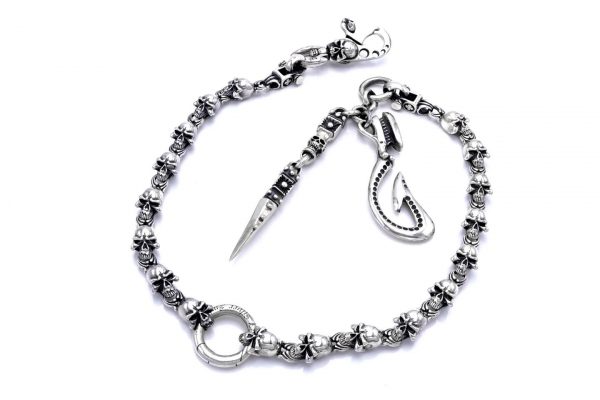 Wallet Chain "Totenkopf"