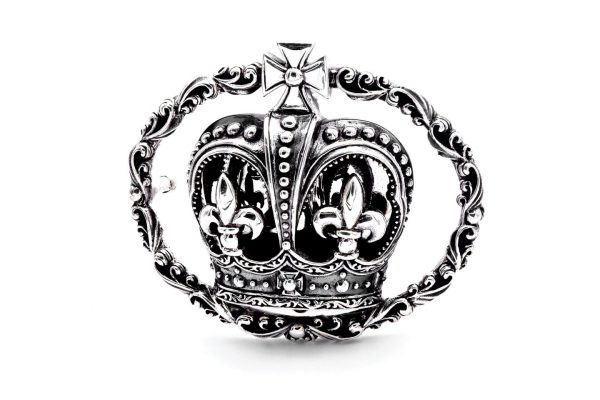 Gürtelschließe Krone