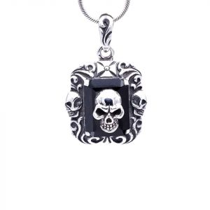 Anhänger Totenkopf Stein