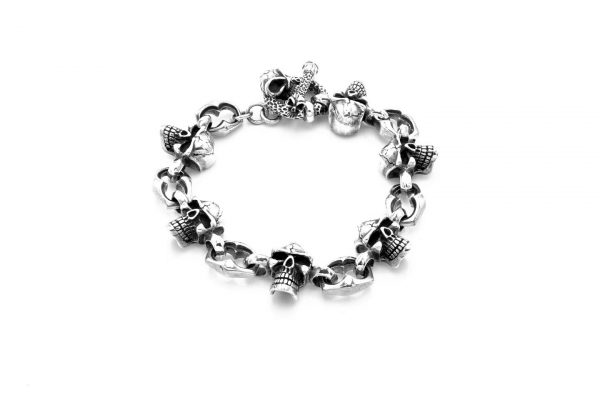 Armband Totenköpfe