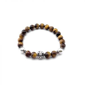 Perlenarmband Tigerauge 8 mm