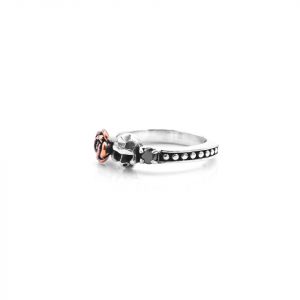 Ring Totenkopf Stein