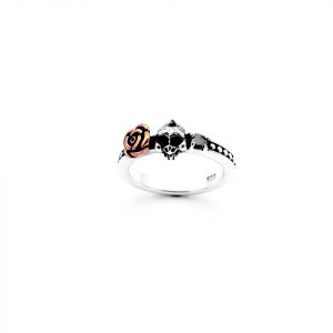 Ring Totenkopf Stein