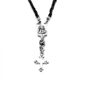 Kette Rosenkranz Steine